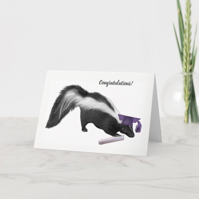 Skunk Studenten-kort Kort (Framsida)