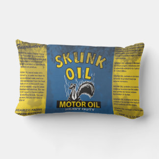 Skunk Vintage Oil Rengjord och Smutsig Kastkudde Lumbarkudde