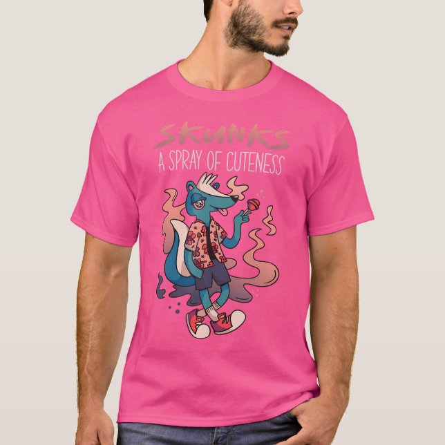 Skunkar en skymf för Skunk Älskare T Shirt (Framsida)