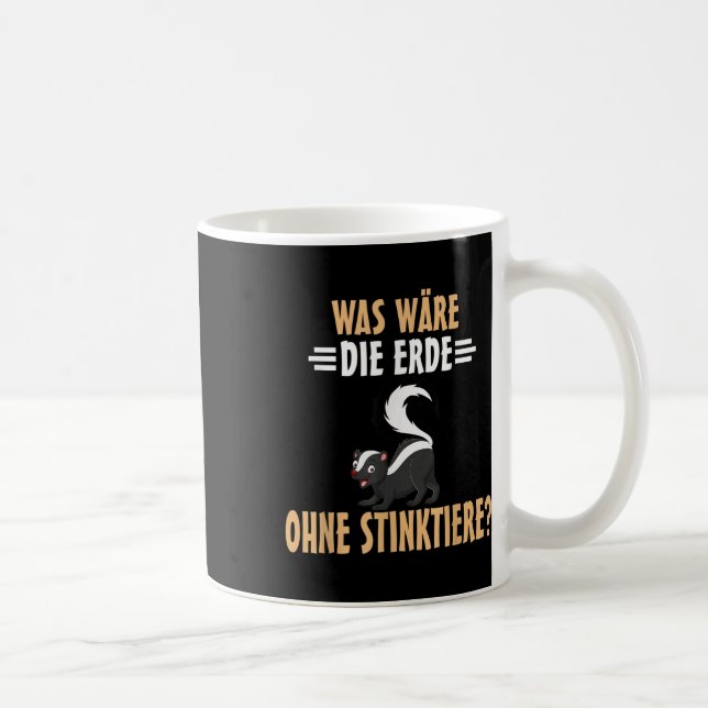 Skunkar för miljöskydd  kaffemugg (Höger)
