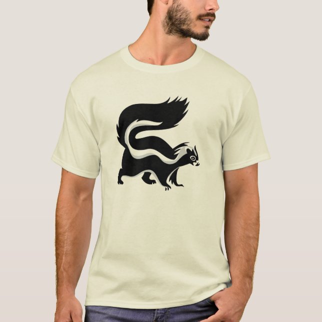 skunkdesignt-skjortor tee shirt (Framsida)