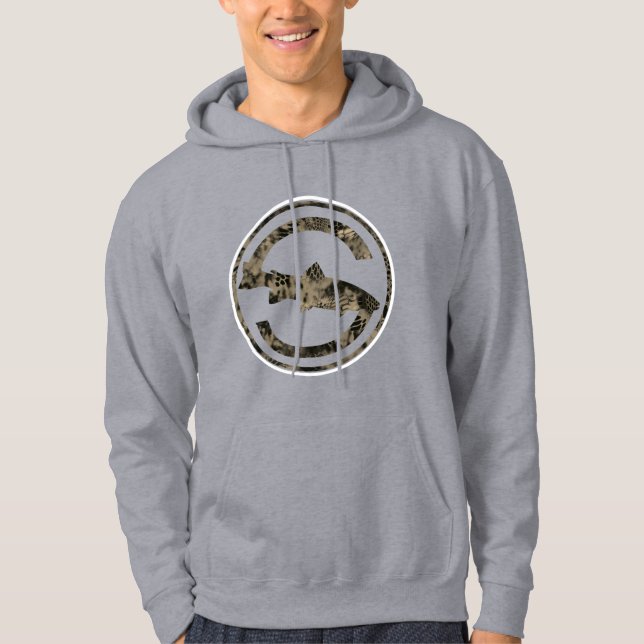 Skunkers Camo tröja Hoodie (Framsida)
