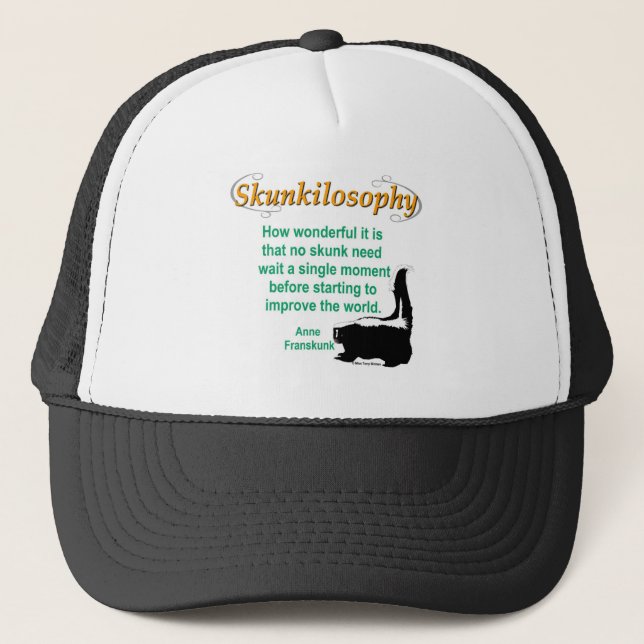 Skunkilosophy: Improve World Truckerkeps (Framsida)