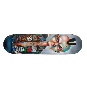 SkunkPunk Skateboard Bräda 19,5 Cm
