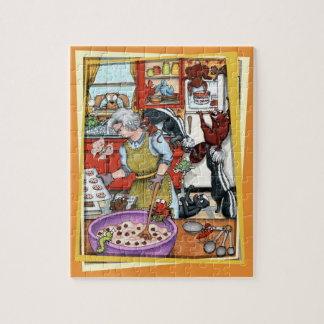 Skunks i kök pussel