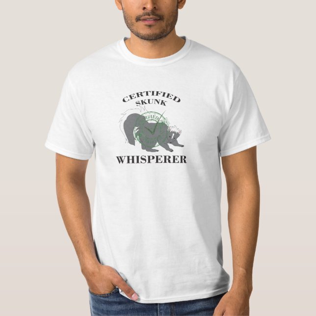 SkunkWhisperer - Skunkdjurälskare Tröja (Framsida)