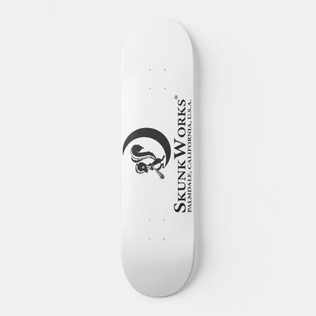 SKUNKWORKS MINI SKATEBOARD BRÄDA 18,7 CM (Framsida)
