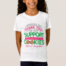 Skupa Cookie Shirt för försäljning av cookies