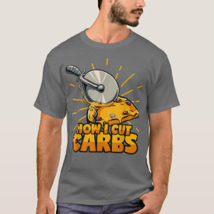 Skuren kolv Pizza Knivar Matera med förlorad vikt  T Shirt