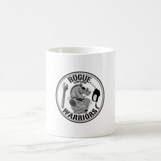 Skurk- mugg för krigare B&W