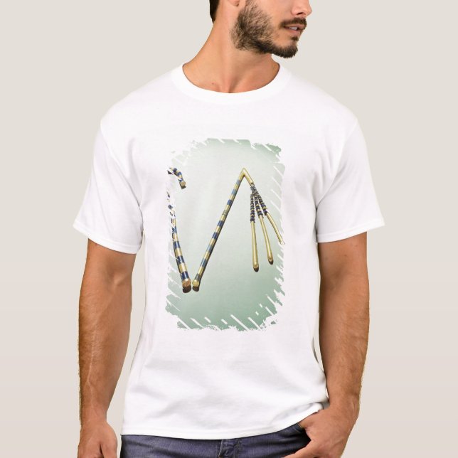 Skurk och flail, från graven av Tutankhamun T-shirt (Framsida)