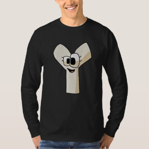 Skurk Stora Ögon Alfabetets Sägner Sötaste Bokstav T Shirt