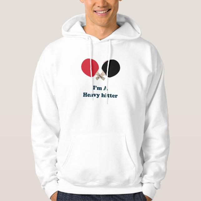 SkurkrollHitterPing Pong Hoodie (Framsida)