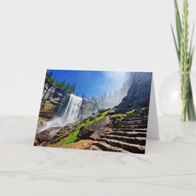 Skurkrollsprej från Vernal | Yosemite nationalpark Kort (Framsida)