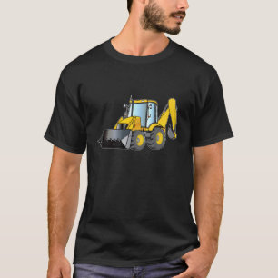 Skurkrollutrustning: Backhoe T Shirt