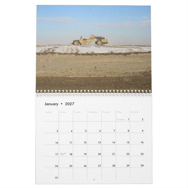 Skurkrollutrustningkalender Kalender (Jan 2027)