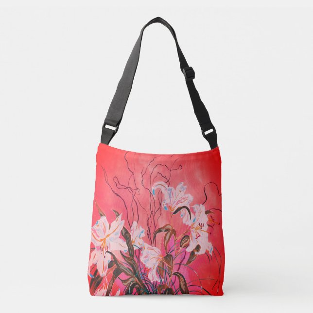 Skurkväxter av ödeskorsslag axelväska (Framsida)