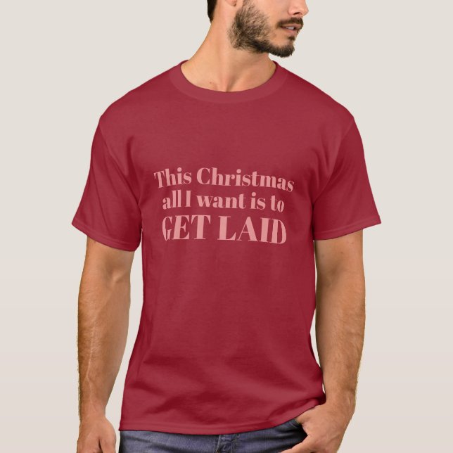 Skurra julönsketskjortor och jacka tee shirt (Framsida)