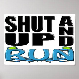 SKUTA UPP OCH SPRINGA (Treadmill) Poster