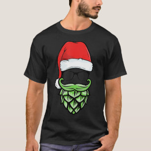 Skutt Beard Hipster Santa Beer Älskare T Shirt