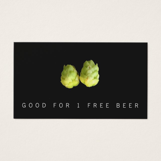 Skutt Beer Brewery Biljett (Framsidan)