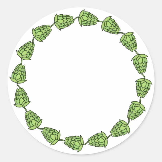 Skutt Circle Runt Klistermärke (Framsida)