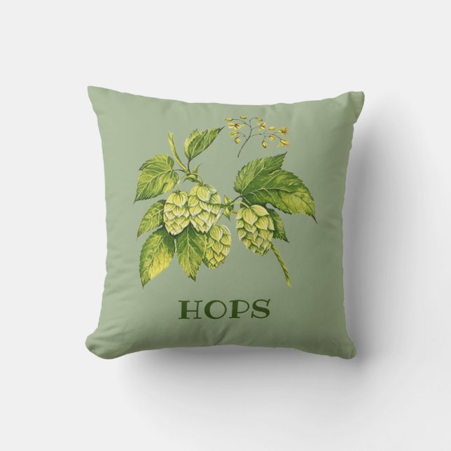 Skutt Flowers and Löv Design Dekorativ kudde (Framsida)