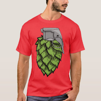 Skutt Grenadbrand i Hål T Shirt