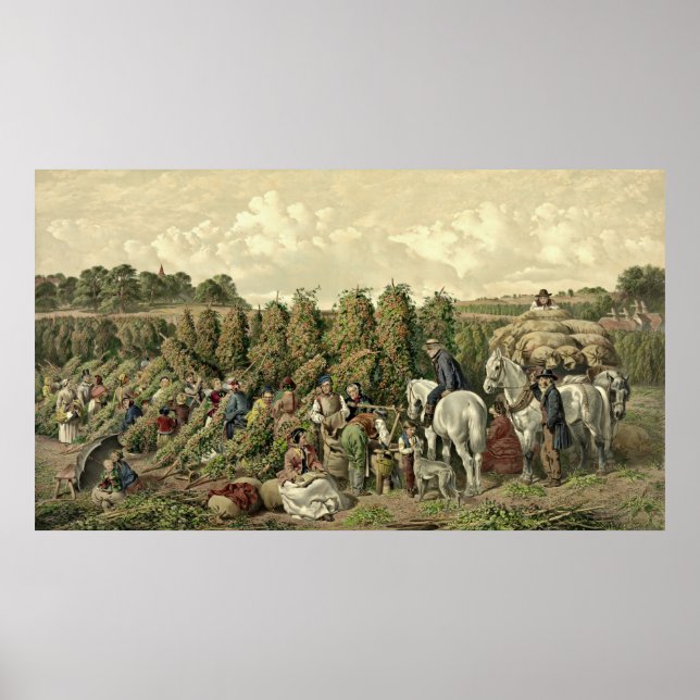 Skutt Harvest 1857 Poster (Framsidan)