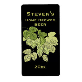 Skutt Home-Brew-etikett Fraktsedel