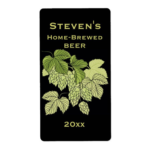 Skutt Home-Brew-etikett Fraktsedel (Framsidan)