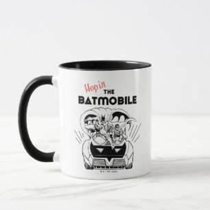 Skutt i Batmobile Mugg