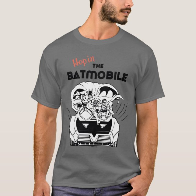 Skutt i Batmobile T Shirt (Framsida)
