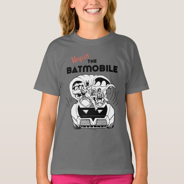 Skutt i Batmobile T Shirt (Framsida)