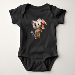 Skutt Into Cuteness Rabbit Baby Bodykostym T Shirt