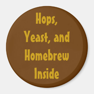 Skutt, jäst och homebrew Inside Magnet