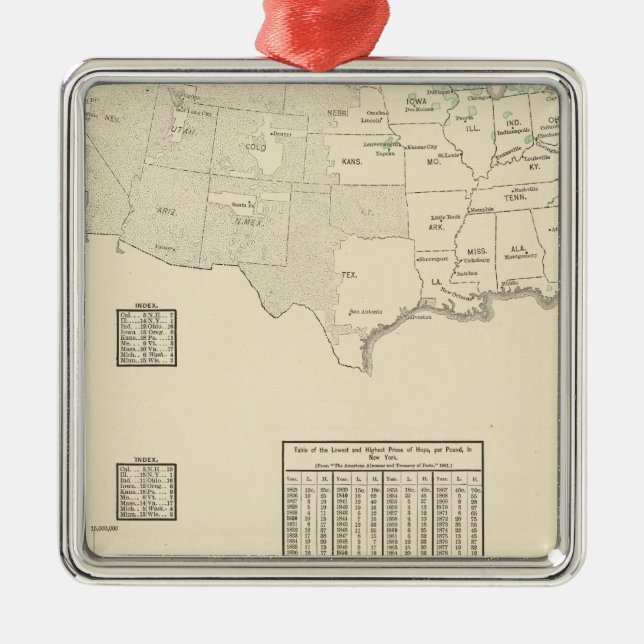 Skutt Julgransprydnad Metall (Framsidan)