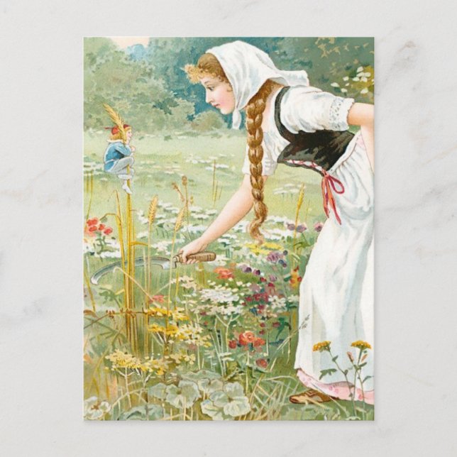 "Skutt O My Thumb" av E S Hardy Vykort (Framsida)