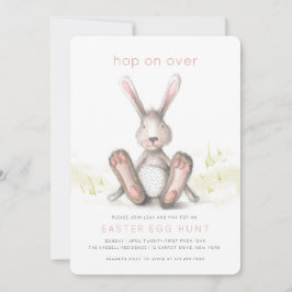 Skutt om inbjudan över Påsk Brunch Egg Hunt