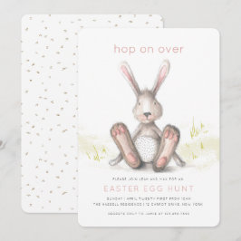 Skutt om inbjudan över Påsk Brunch Egg Hunt