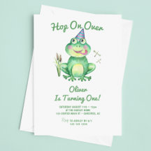 Skutt över Grönten Frog 1:a födelsedag