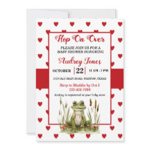 Skutt på över inbjudan till spädbarnsskor för matg