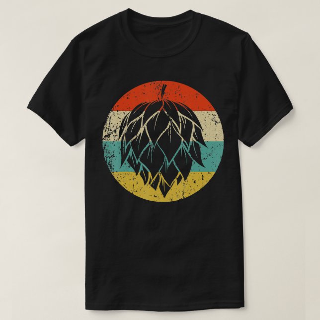 Skutt Retro Stil Craft Beer T Shirt (Design framsida)