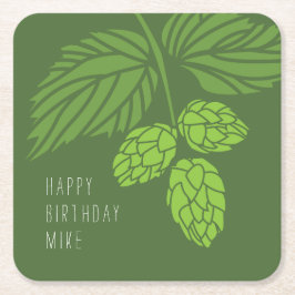 Skuttunderlägg, ölavsmakningparty, födelsedag underlägg papper kvadrat