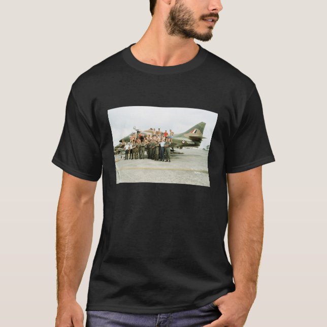 Skvadron 1984 för RNZAF 75 Tee Shirt (Framsida)