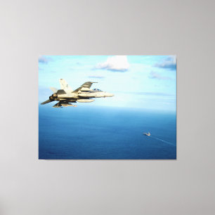 Skvadron 87 för kämpe för F-/A-18Abålgetingstr Canvastryck