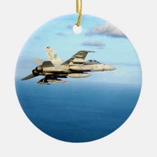 Skvadron 87 för kämpe för F-/A-18Abålgetingstr Julgransprydnad Keramik