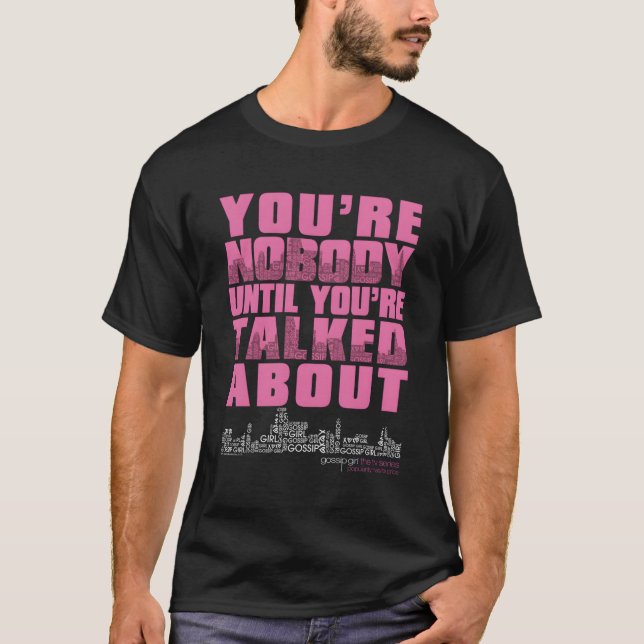 Skvaller Du Ingen T Shirt (Framsida)