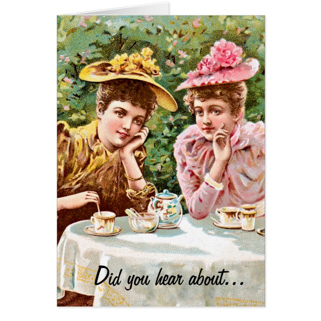 Skvaller Hälsningskort (Framsidan)