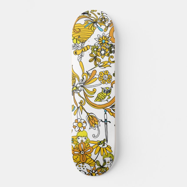 Skvallerbytta av Keren Richter Skateboard Bräda 19,5 Cm (Framsida)
